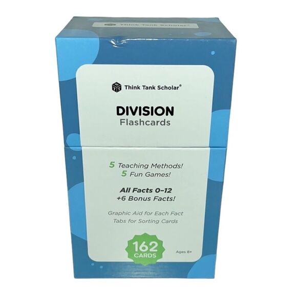 Think Tank Scholar Multiplication and Division Flash Cards Bundle - Picture 3 of 10